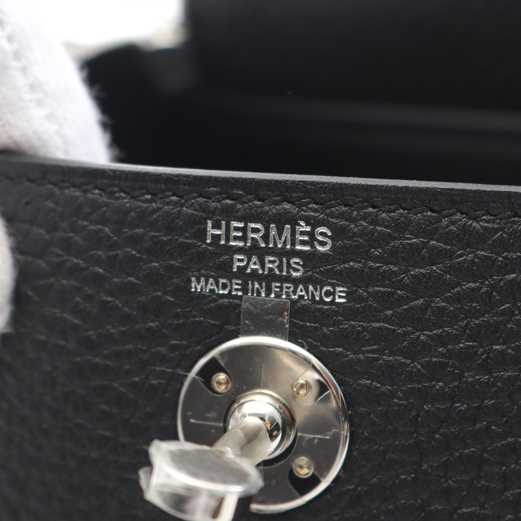 Hermes Hermes Hermes Lindy Mini Taurillon Clemence 2way shoulder bag Leather Shoulder Bag Stamp W (2024) Size ONE SIZE - 4 Thumbnail