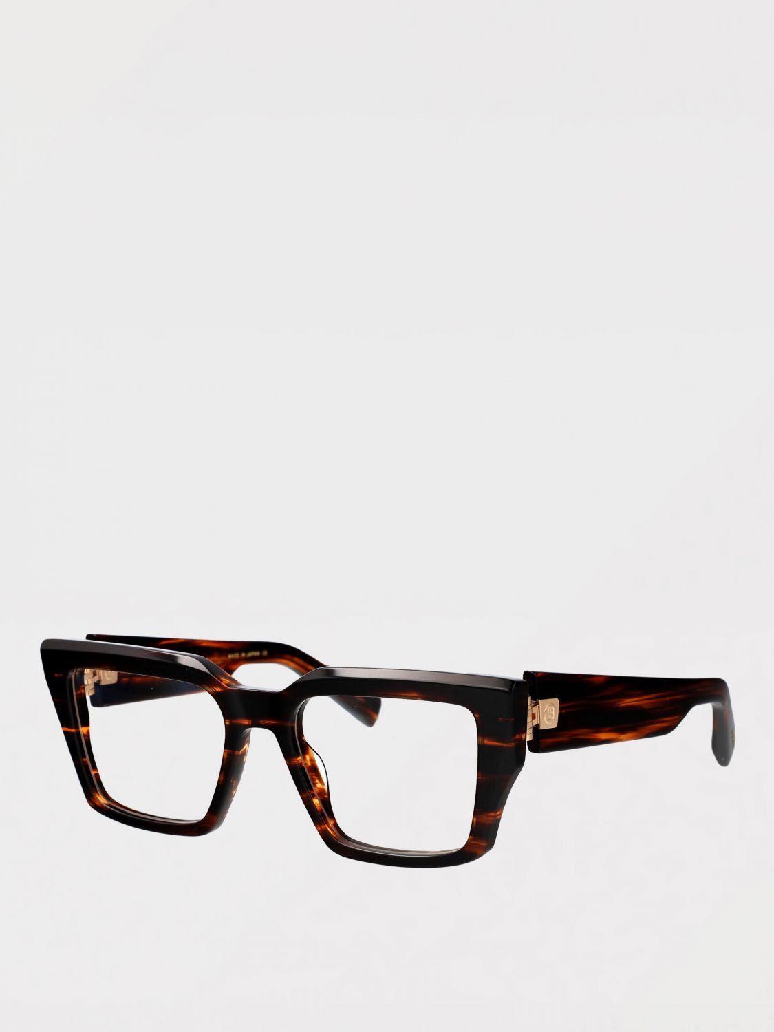 Balmain Balmain Optical Frames Men Brown Size ONE SIZE - 2 Thumbnail