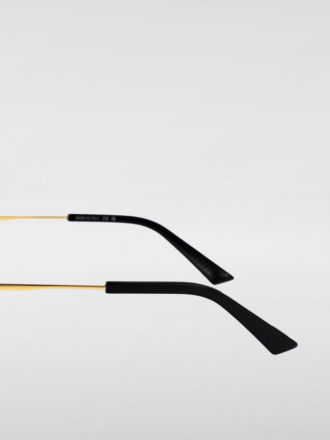Bottega Veneta Bottega Veneta Optical Frames Woman Yellow Gold Size ONE SIZE - 3 Thumbnail