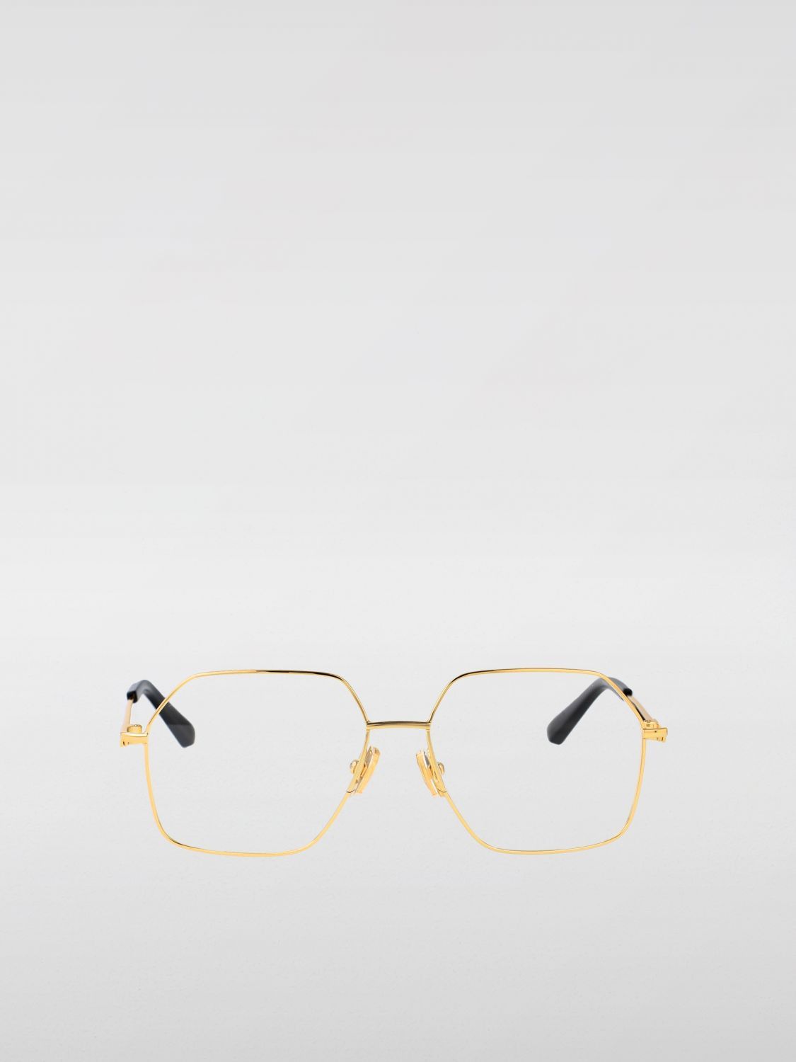 Bottega Veneta Bottega Veneta Optical Frames Woman Yellow Gold Size ONE SIZE - 2 Thumbnail