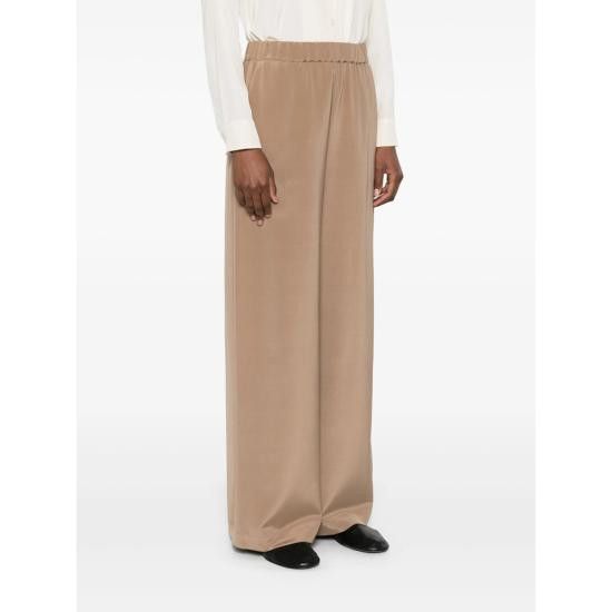 Max Mara MAX MARA Women Palazzo Pants BONN 121 037 BROWN Size 30" / US 8 / IT 44 - 3 Thumbnail
