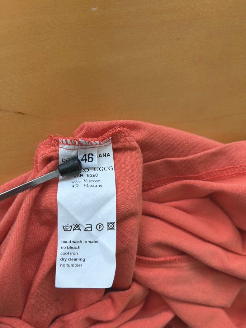 Dolce & Gabbana Dolce & Gabbana Pink Short Sleeve T-Shirt Size M / US 6-8 / IT 42-44 - 4 Thumbnail