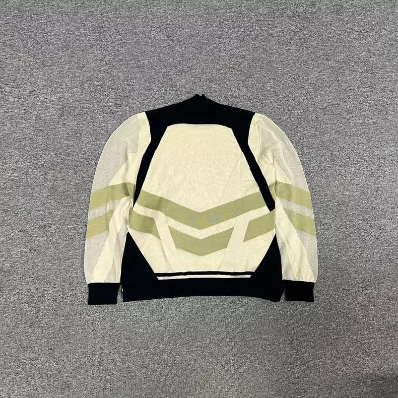 Fendi Fendi Geometric Knit Sweater Size 44 Size L / US 10 / IT 46 - 2 Thumbnail