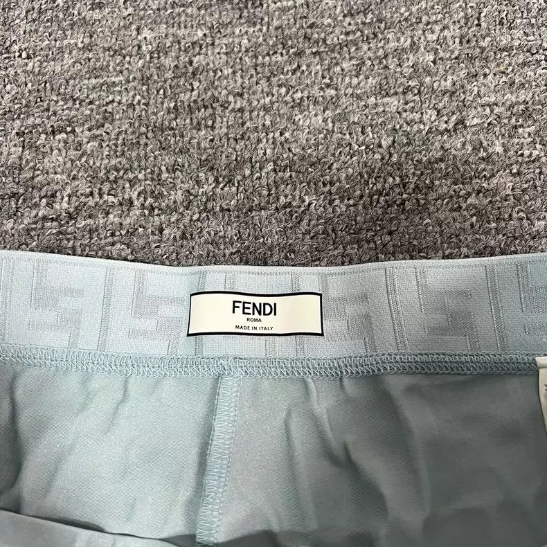 Fendi Fendi Full Print Dual F Cycling Pants Size 42" / US 20 - 4 Thumbnail