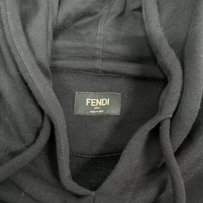 Fendi Fendi Double F Logo Hoodie Size L / US 10 / IT 46 - 5 Thumbnail