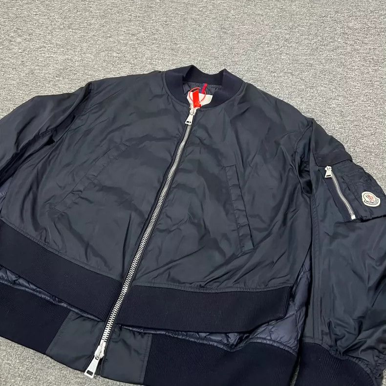 Moncler Moncler Deconstructed Two-Piece Bomber Jacket Size L / US 10 / IT 46 - 3 Thumbnail