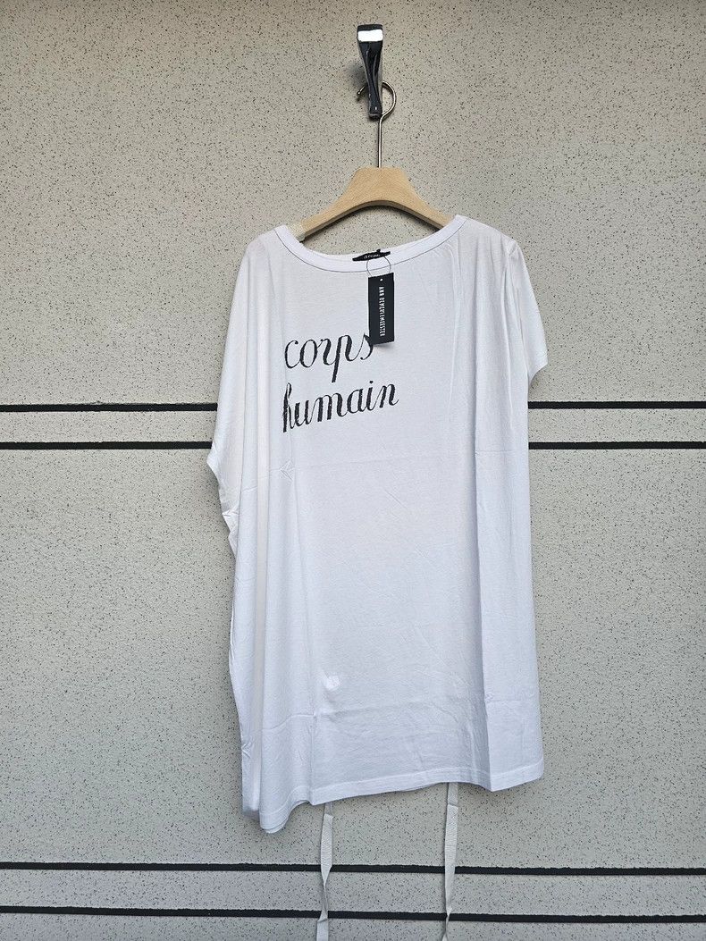 Ann Demeulemeester Ann Demeulemeester Asymmetric T-Shirt Dress Size M / US 6-8 / IT 42-44 - 2 Thumbnail