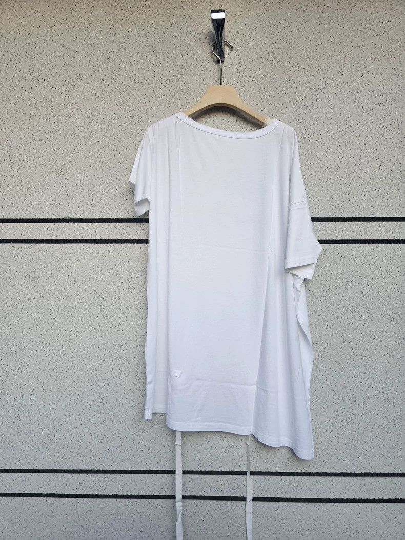 Ann Demeulemeester Ann Demeulemeester Asymmetric T-Shirt Dress Size M / US 6-8 / IT 42-44 - 3 Thumbnail