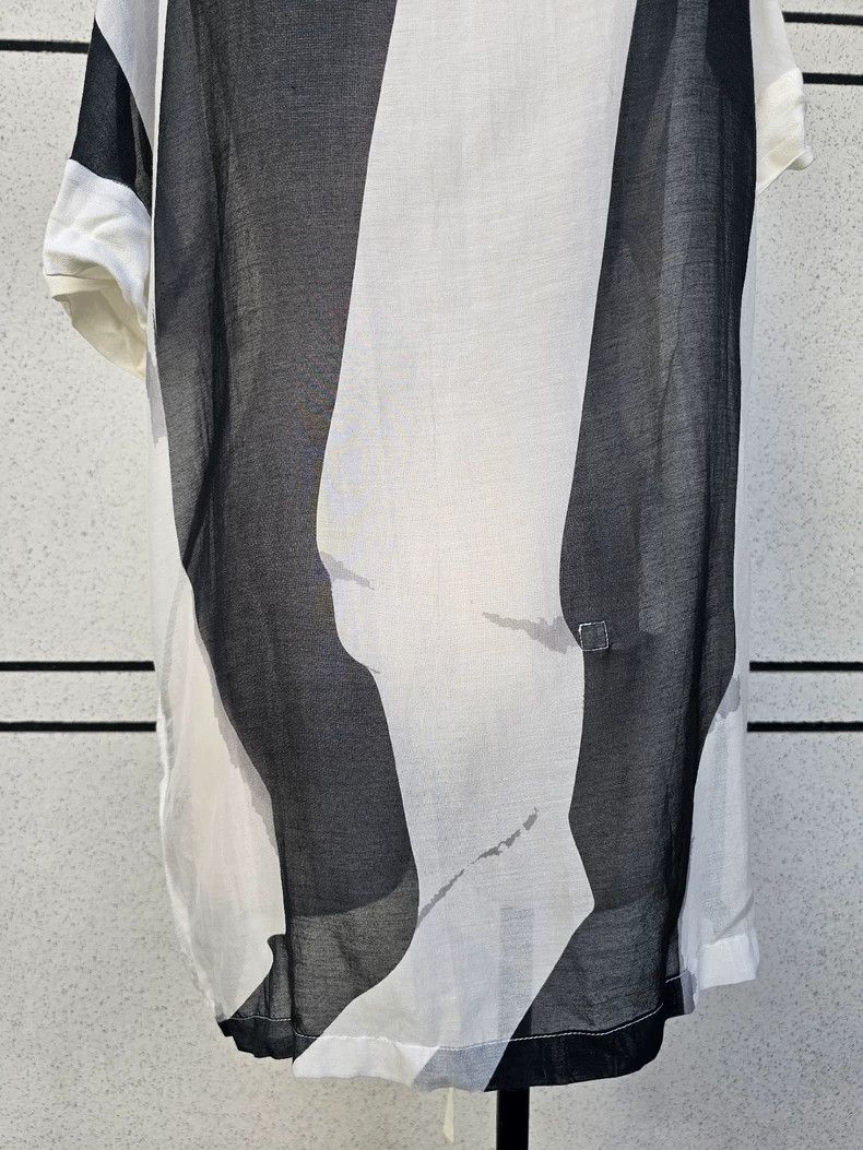 Ann Demeulemeester Ann Demeulemeester Asymmetrical Silk T-Shirt Size M / US 6-8 / IT 42-44 - 4 Thumbnail