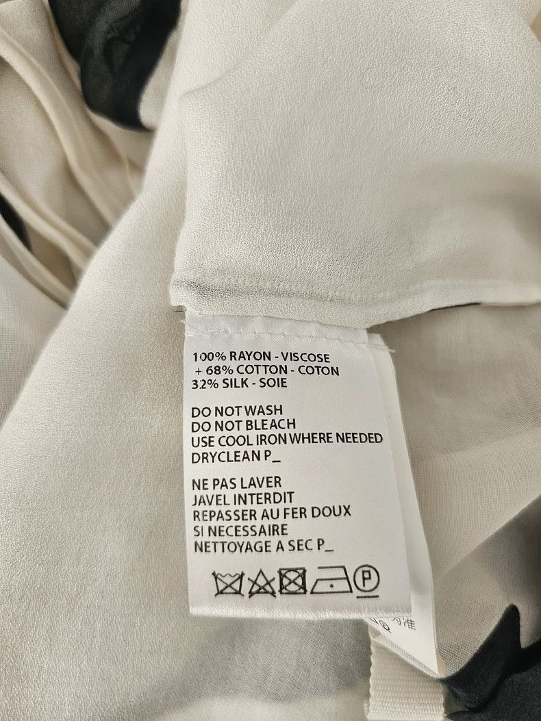 Ann Demeulemeester Ann Demeulemeester Asymmetrical Silk T-Shirt Size M / US 6-8 / IT 42-44 - 6 Thumbnail