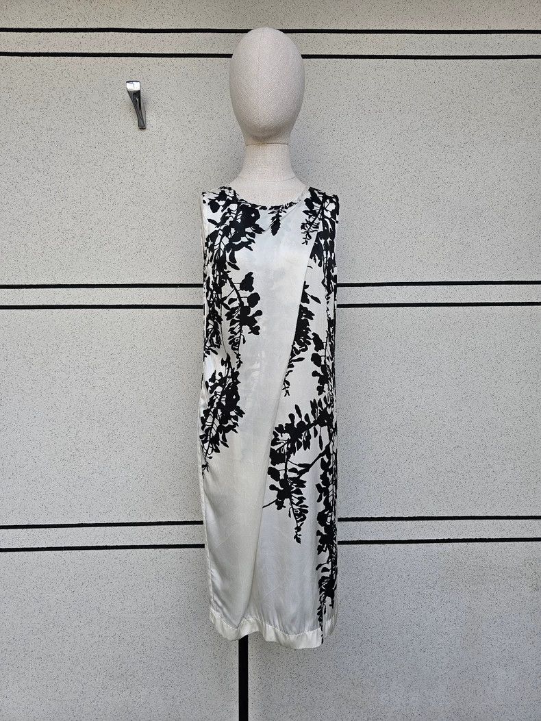 Ann Demeulemeester Ann Demeulemeester Women's Silk Dress Size XS / US 0-2 / IT 36-38 - 2 Thumbnail