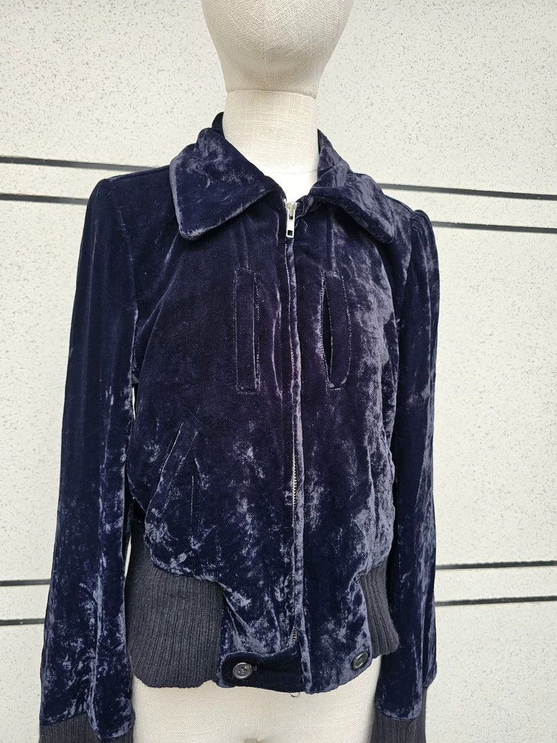 Ann Demeulemeester Ann Demeulemeester Velvet Jacket for Women Size S / US 4 / IT 40 - 7 Thumbnail