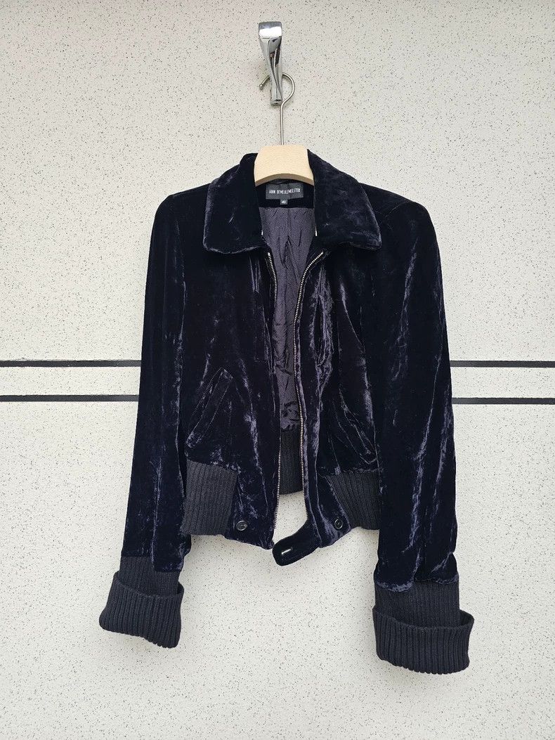 Ann Demeulemeester Ann Demeulemeester Velvet Jacket for Women Size S / US 4 / IT 40 - 5 Thumbnail