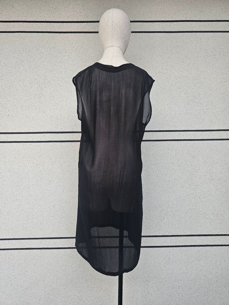 Ann Demeulemeester Ann Demeulemeester Silk Oversized T-Shirt Size M / US 6-8 / IT 42-44 - 3 Thumbnail