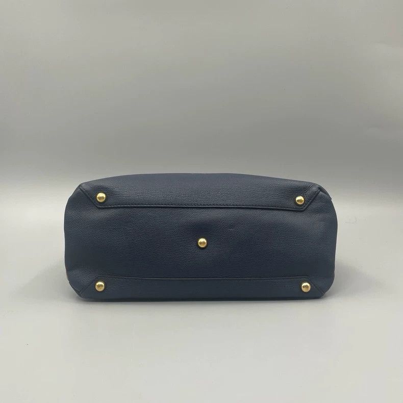 Burberry Burberry Leather Canvas Banner Handbag Size ONE SIZE - 3 Thumbnail