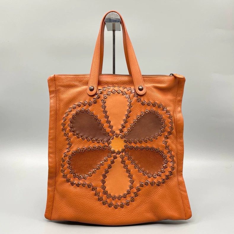 Bottega Veneta BV Bag with Braided Flower Design Size ONE SIZE - 2 Thumbnail