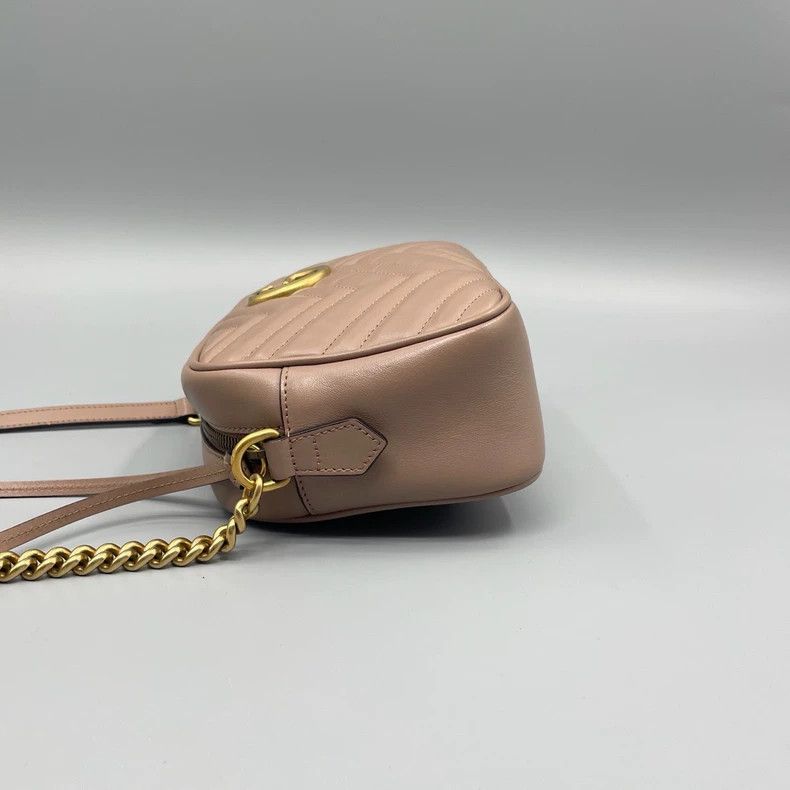 Gucci Gucci Marmont Medium Camera Crossbody Bag Size ONE SIZE - 4 Thumbnail