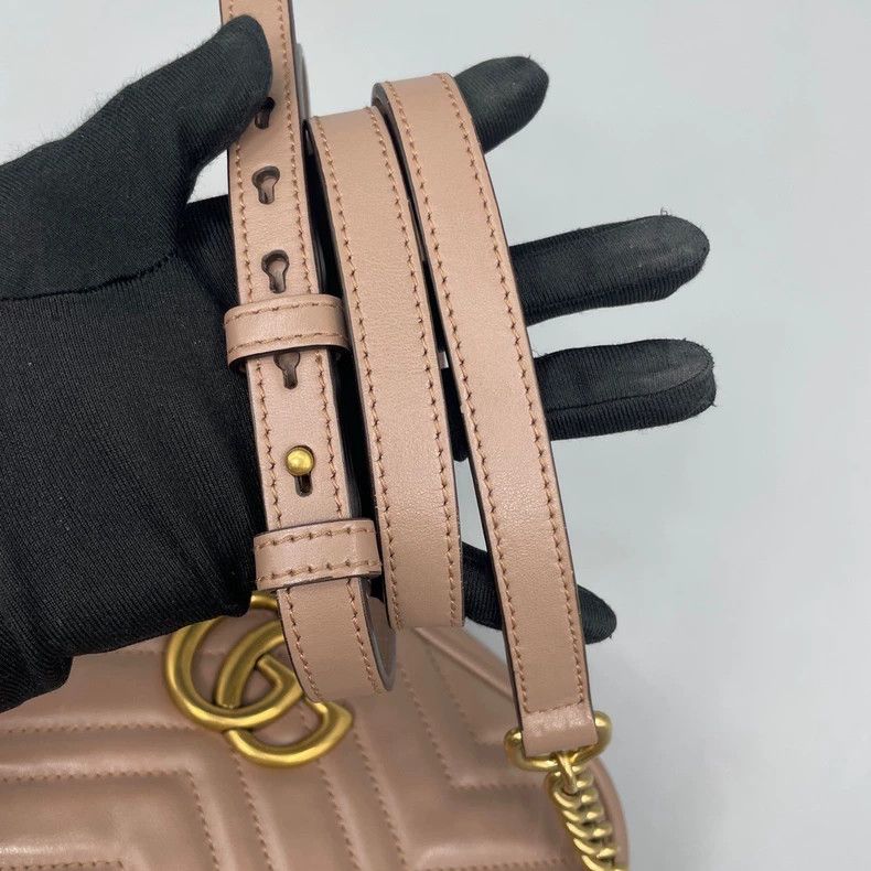 Gucci Gucci Marmont Medium Camera Crossbody Bag Size ONE SIZE - 7 Thumbnail