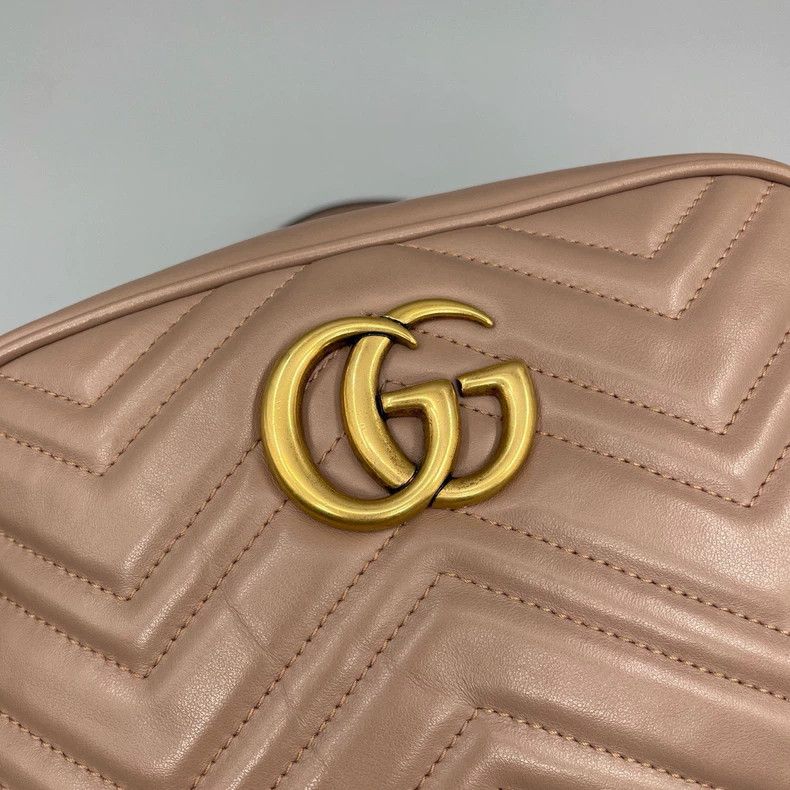 Gucci Gucci Marmont Medium Camera Crossbody Bag Size ONE SIZE - 6 Thumbnail