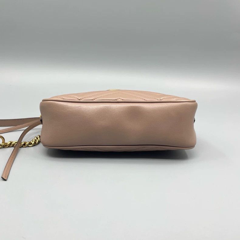 Gucci Gucci Marmont Medium Camera Crossbody Bag Size ONE SIZE - 3 Thumbnail