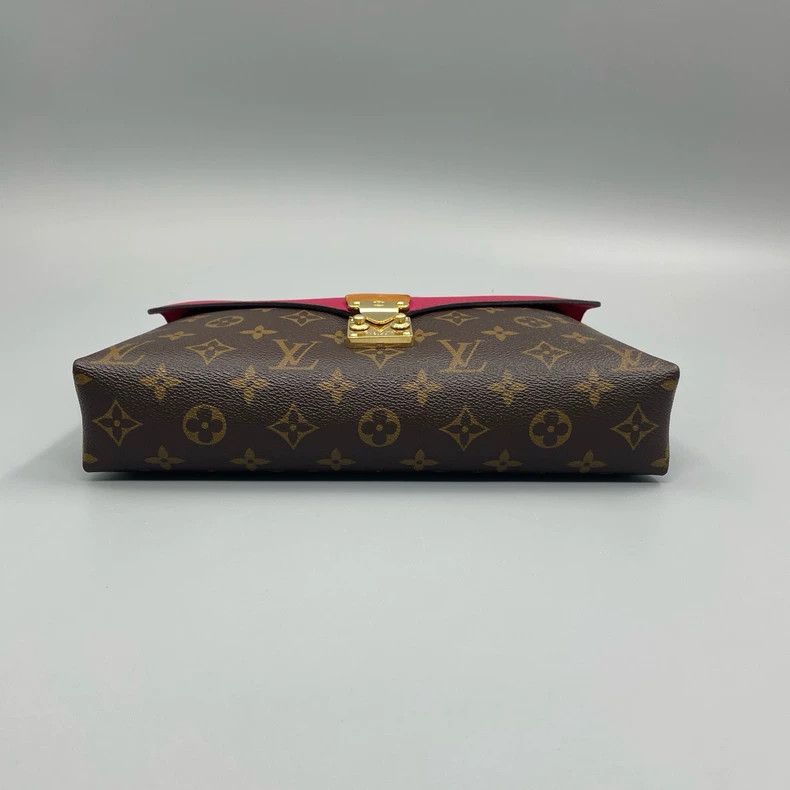 Louis Vuitton Louis Vuitton Pink Monogram Envelope Crossbody Bag Size ONE SIZE - 3 Thumbnail