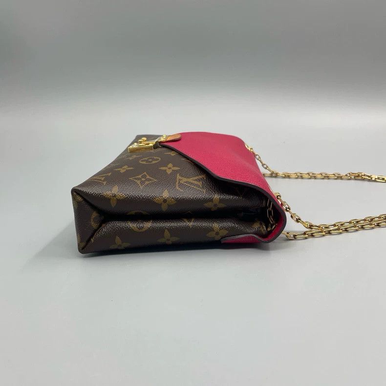 Louis Vuitton Louis Vuitton Pink Monogram Envelope Crossbody Bag Size ONE SIZE - 5 Thumbnail