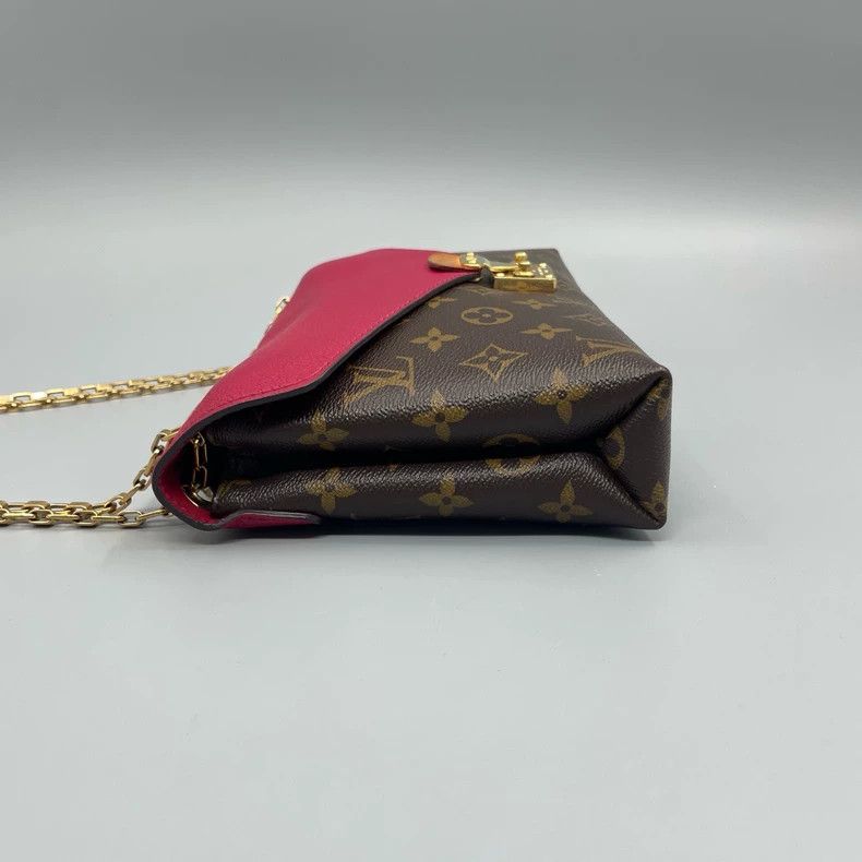 Louis Vuitton Louis Vuitton Pink Monogram Envelope Crossbody Bag Size ONE SIZE - 4 Thumbnail