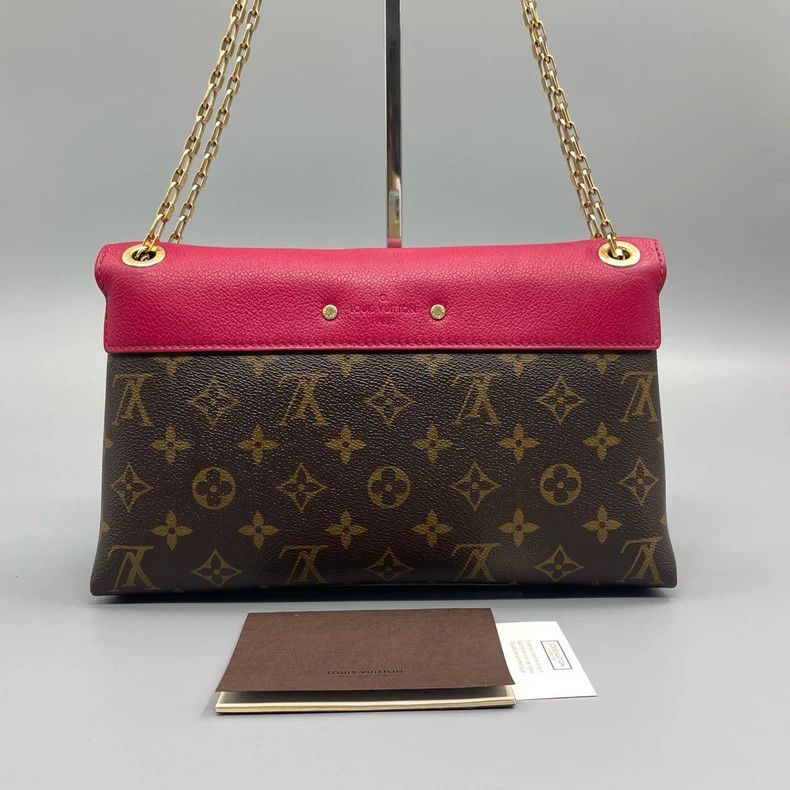 Louis Vuitton Louis Vuitton Pink Monogram Envelope Crossbody Bag Size ONE SIZE - 2 Thumbnail