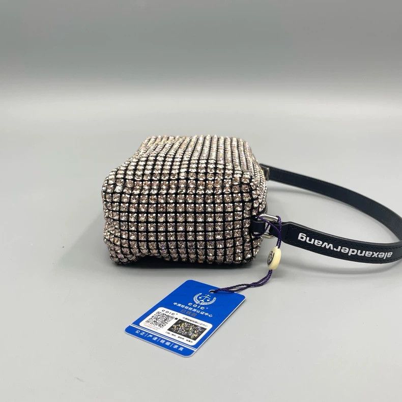 Alexander Wang Alexander Wang Crystal Handbag with Black Handle Size ONE SIZE - 5 Thumbnail