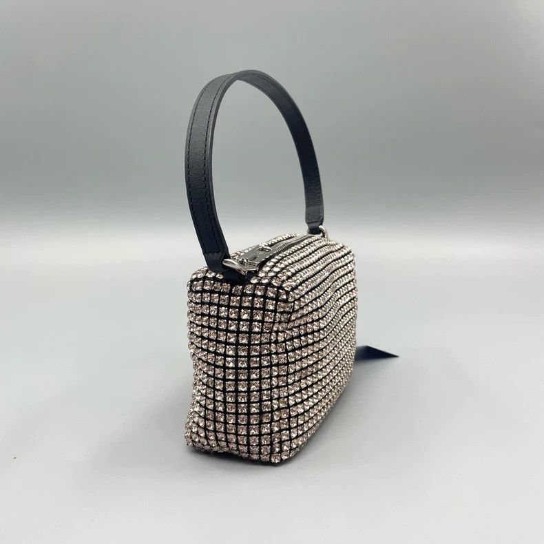 Alexander Wang Alexander Wang Crystal Handbag with Black Handle Size ONE SIZE - 7 Thumbnail