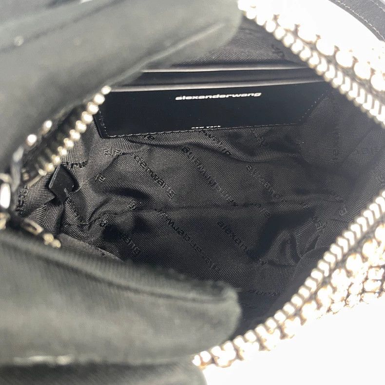 Alexander Wang Alexander Wang Crystal Handbag with Black Handle Size ONE SIZE - 8 Thumbnail