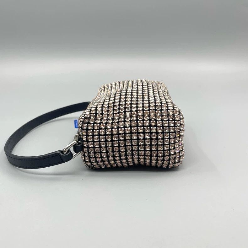 Alexander Wang Alexander Wang Crystal Handbag with Black Handle Size ONE SIZE - 4 Thumbnail
