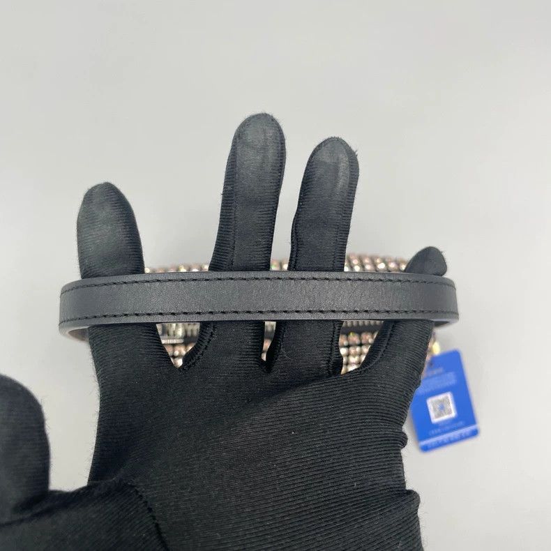 Alexander Wang Alexander Wang Crystal Handbag with Black Handle Size ONE SIZE - 6 Thumbnail