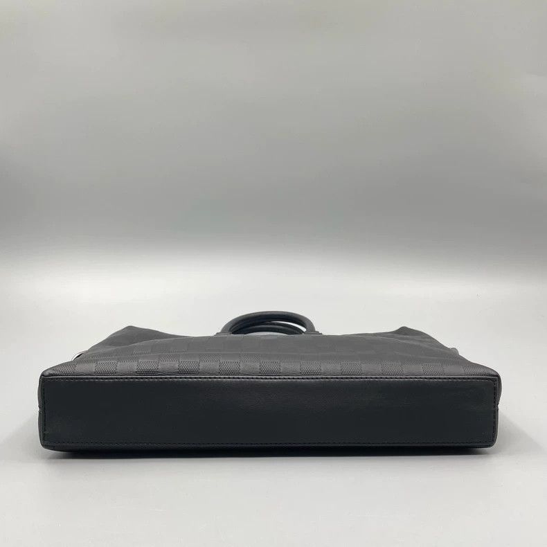 Louis Vuitton Louis Vuitton Black Checkerboard Briefcase Bag Size ONE SIZE - 5 Thumbnail