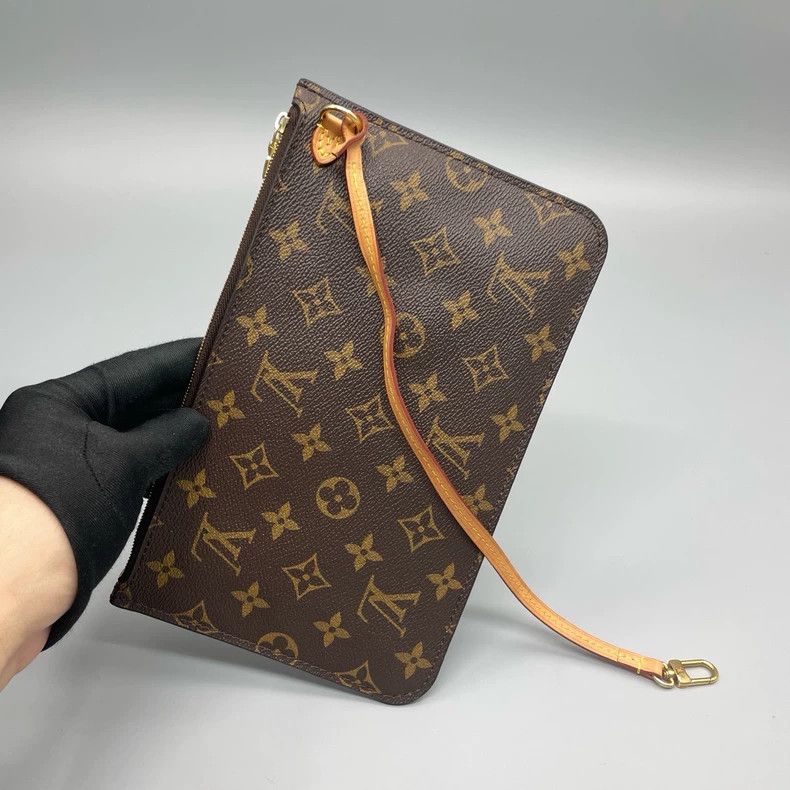 Louis Vuitton LV Neverfull Tote Bag with Pouch Size ONE SIZE - 7 Thumbnail