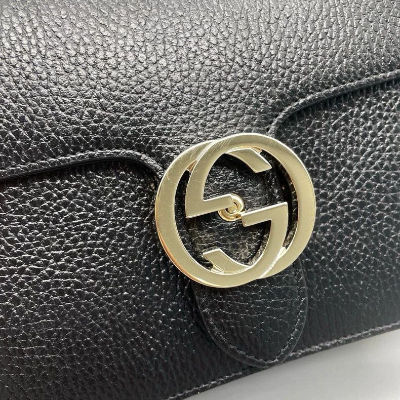 Gucci Gucci Accordion Crossbody Bag with Chain Size ONE SIZE - 6 Thumbnail