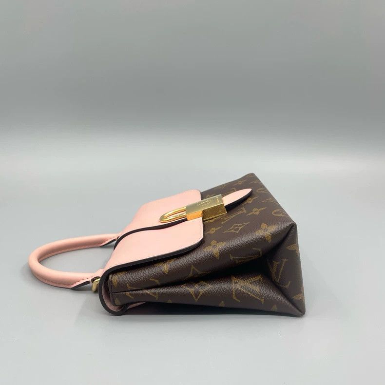 Louis Vuitton Louis Vuitton Lock Bag in Pink and Brown Size ONE SIZE - 3 Thumbnail