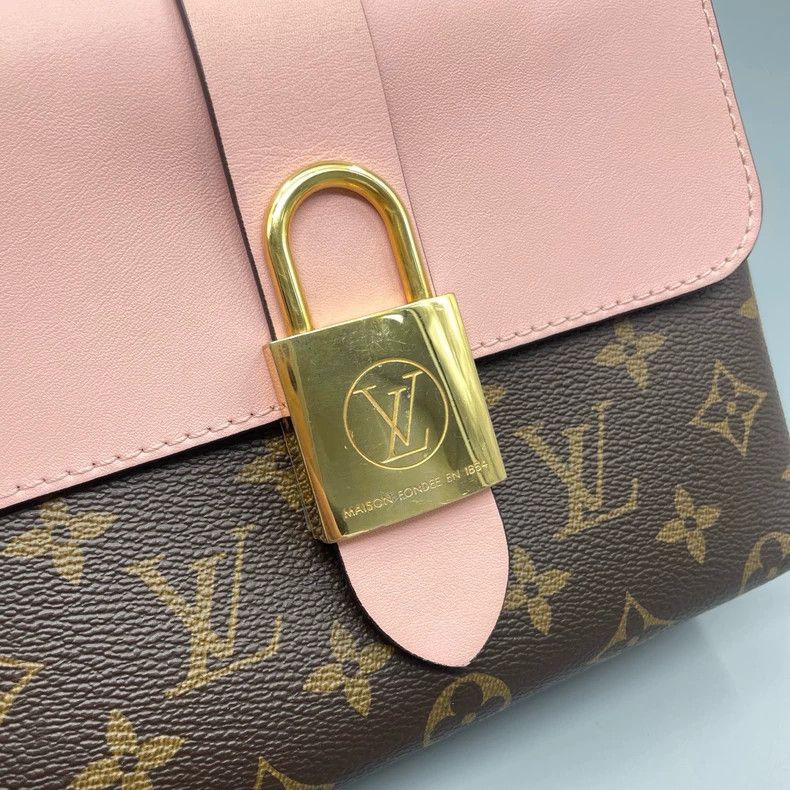 Louis Vuitton Louis Vuitton Lock Bag in Pink and Brown Size ONE SIZE - 6 Thumbnail