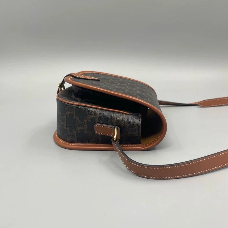 Celine CELINE Vintage Saddle Crossbody Bag Size ONE SIZE - 5 Thumbnail