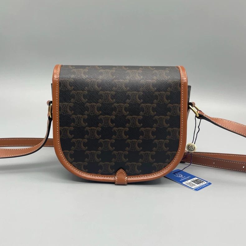 Celine CELINE Vintage Saddle Crossbody Bag Size ONE SIZE - 2 Thumbnail