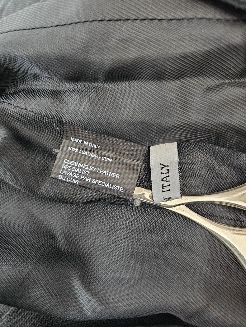 Ann Demeulemeester Ann Demeulemeester Women's Leather Jacket Size S / US 4 / IT 40 - 8 Thumbnail