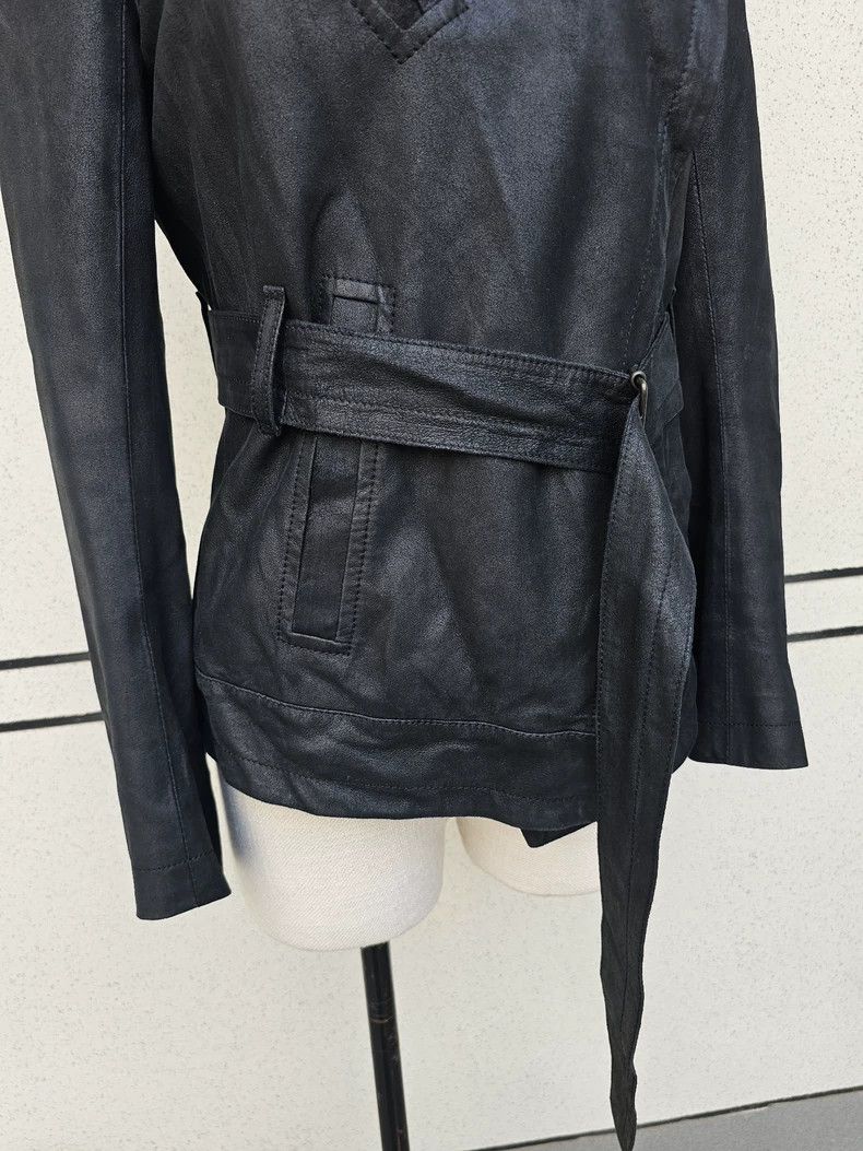 Ann Demeulemeester Ann Demeulemeester Women's Leather Jacket Size S / US 4 / IT 40 - 5 Thumbnail