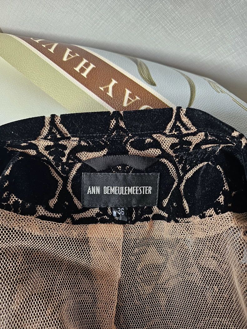 Ann Demeulemeester Ann Demeulemeester Women's Coat with Lace Size M / US 6-8 / IT 42-44 - 5 Thumbnail