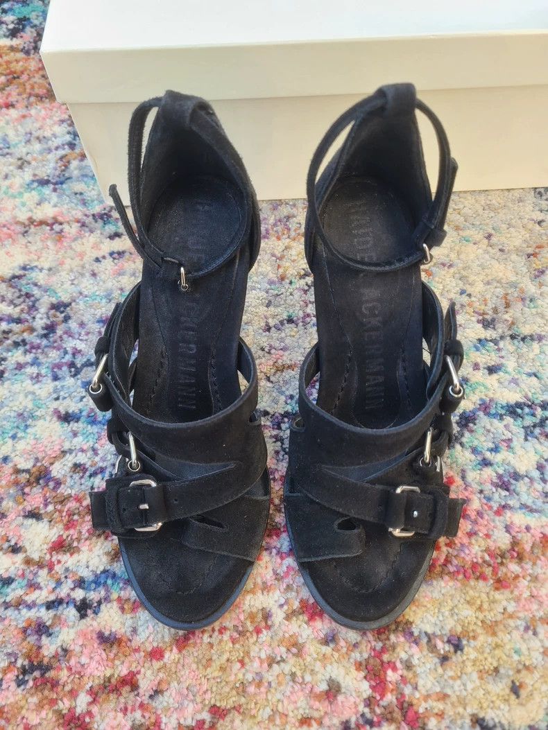 Haider Ackermann Haider Ackermann Women's High Heel Sandals Size US 5 / IT 35 - 2 Thumbnail