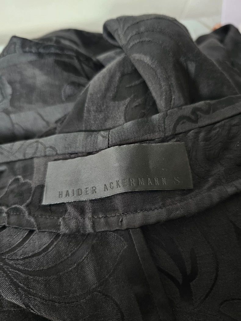 Haider Ackermann Haider Ackermann Long Coat in Linen Silk Blend Size ONE SIZE - 4 Thumbnail