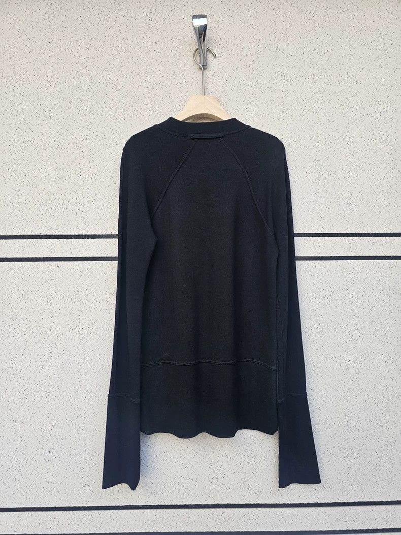 Ann Demeulemeester Ann Demeulemeester Black Long Sleeve Sweatshirt Size M / US 6-8 / IT 42-44 - 2 Thumbnail