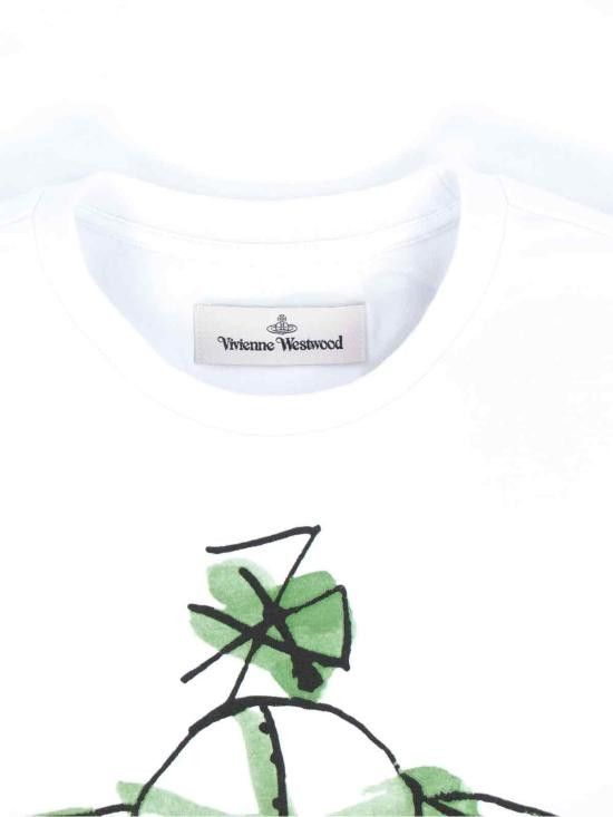 Vivienne Westwood VIVIENNE WESTWOOD Men T-Shirts 3G01003WJ001M A401 WHITE Size US S / EU 44-46 / 1 - 3 Thumbnail
