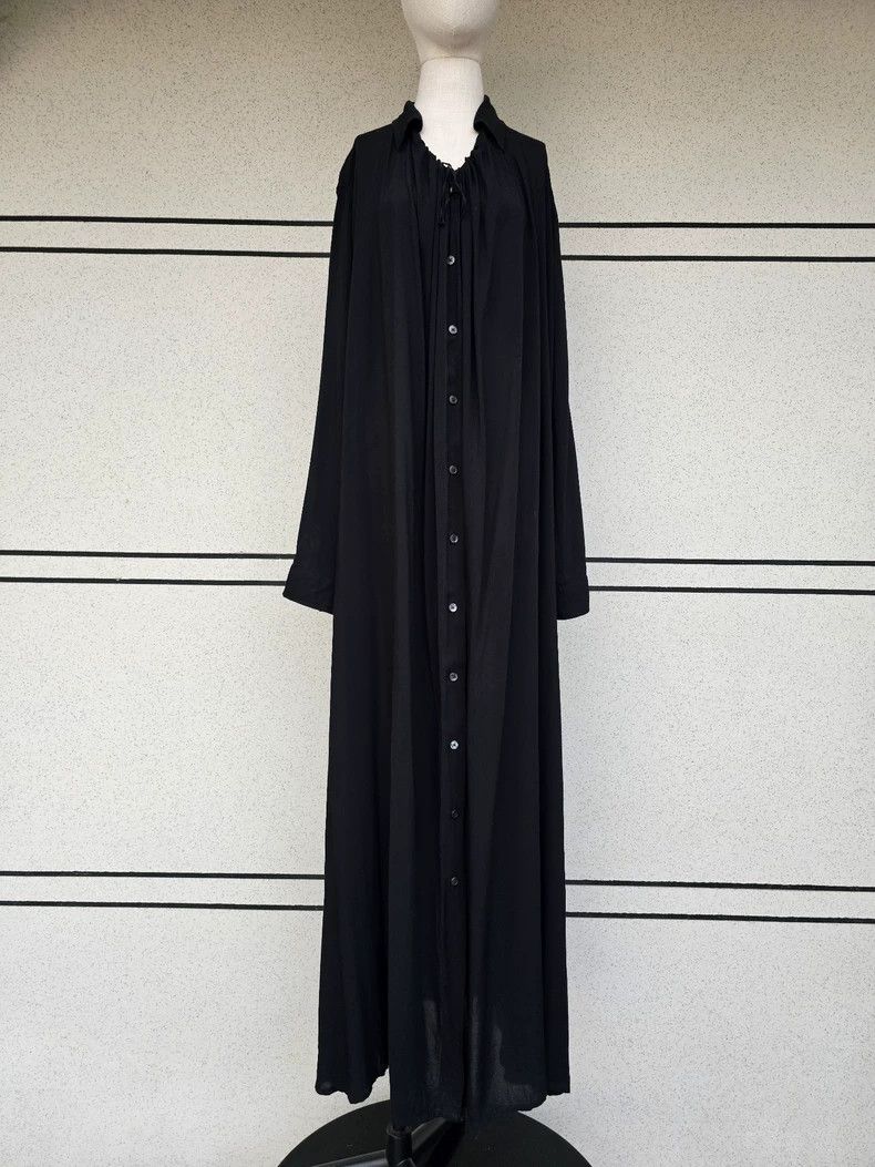 Ann Demeulemeester Ann Demeulemeester Women's Silk Jacket Dress Size M / US 6-8 / IT 42-44 - 3 Thumbnail