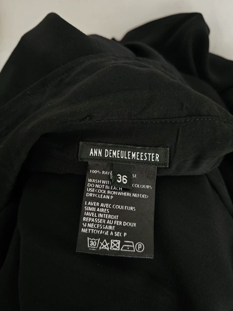 Ann Demeulemeester Ann Demeulemeester Women's Silk Jacket Dress Size M / US 6-8 / IT 42-44 - 6 Thumbnail