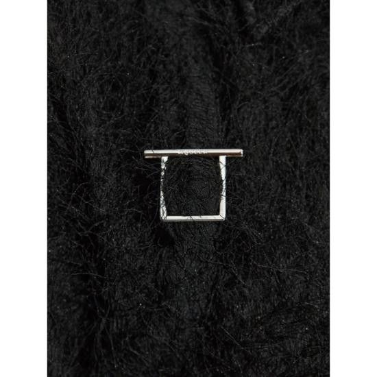 Alexander McQueen ALEXANDER MCQUEEN Men Long Tops 828259 QRAB9 1000 BLACK Size US M / EU 48-50 / 2 - 5 Thumbnail